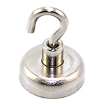 Threaded Open Hook Magnets