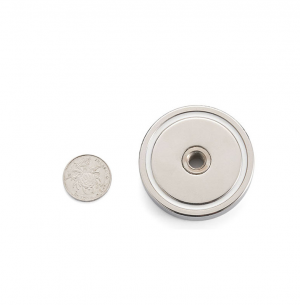 Pot magnet Ø32x7.8 mm, M5 internal thread Pot magnet Ø32x7.8 mm, M5 internal thread