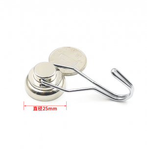 Swivel Hook Magnets Ø25x15.5 mm Swivel Hook Magnets Ø25x15.5 mm